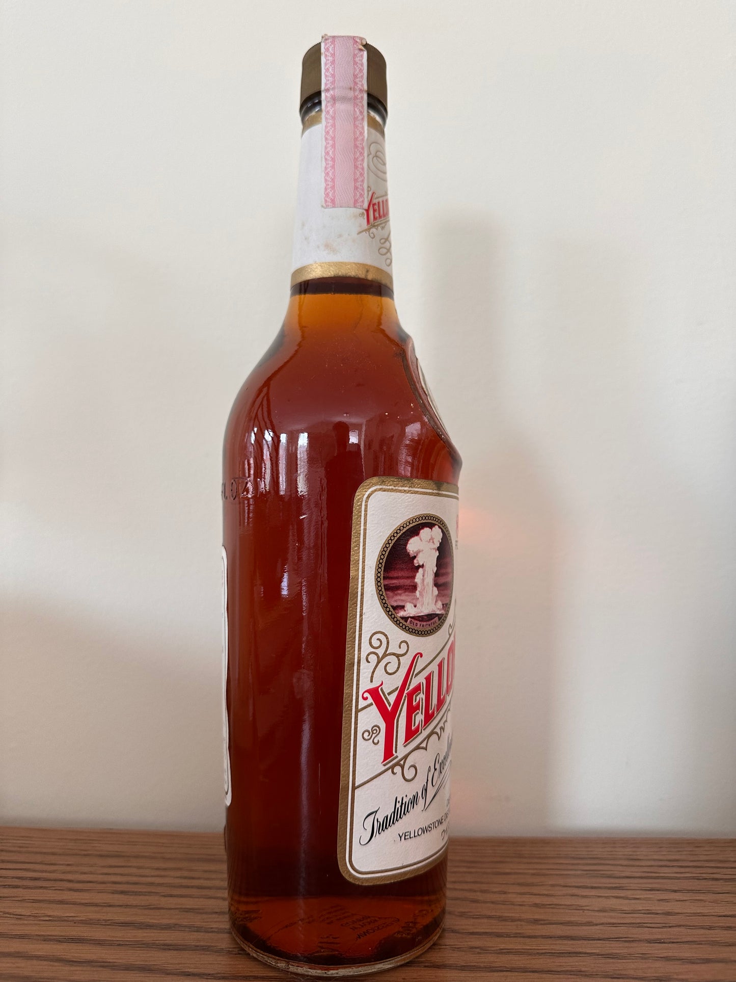 1987 Yellowstone Straight Bourbon Whiskey 750ml