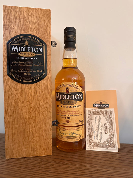 2016 Midleton Very Rare Vintage Blended Irish Whiskey 700ml