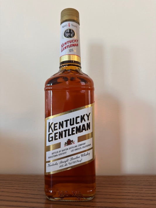Kentucky Gentleman 2001 - 80 Proof 4 Year Old 750ml