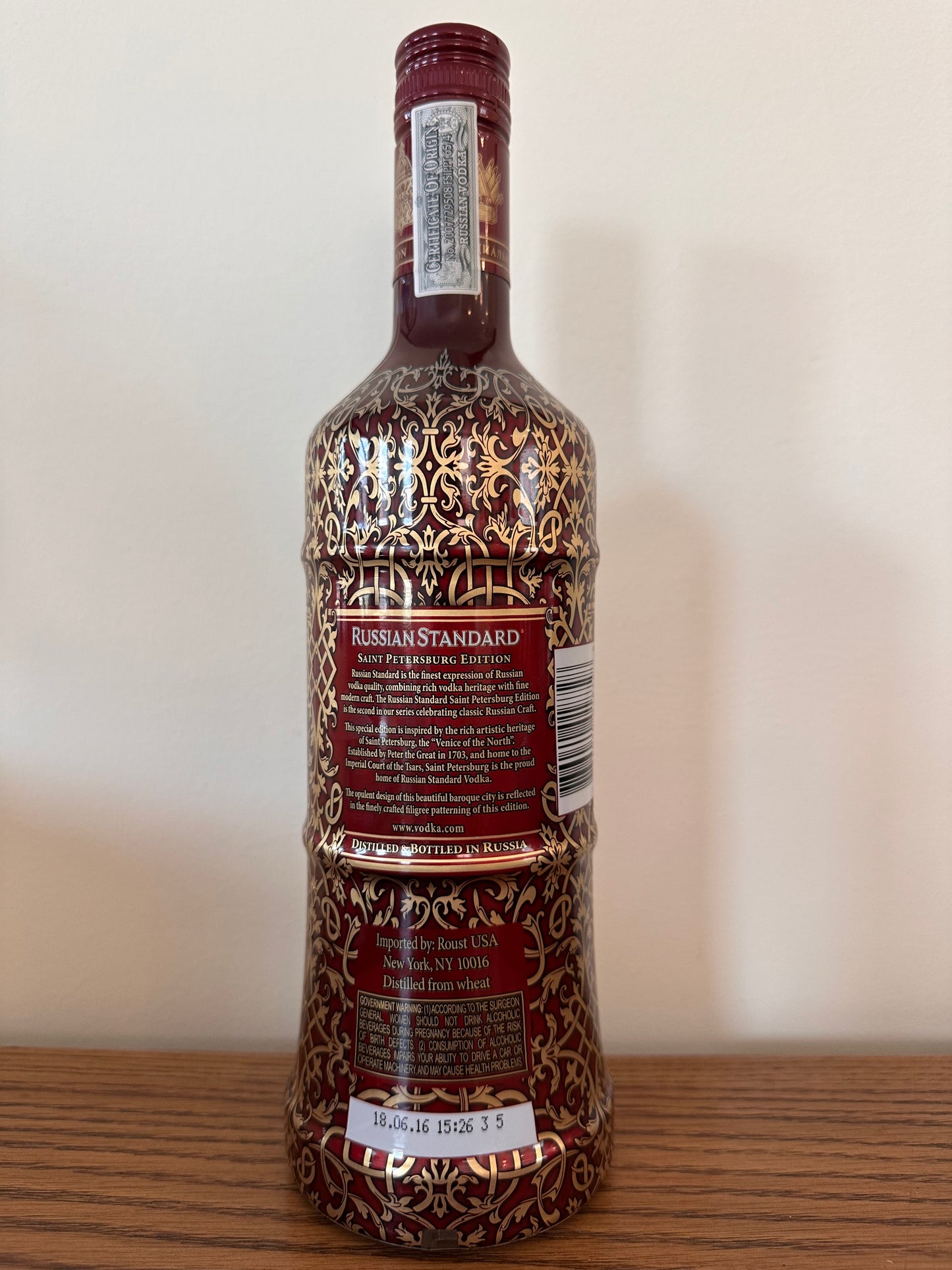 Russian Standard Vodka Saint Petersburg Edition 750ml