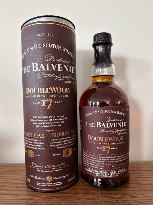 Balvenie DoubleWood 17 Year Old Single Malt Scotch Whisky