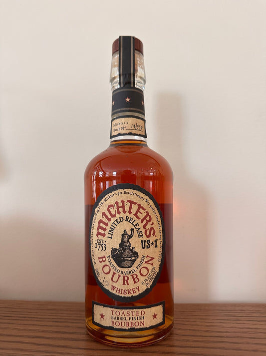 2014 Michter's US-1 Toasted Barrel Finish Bourbon Whiskey First Release 750ml
