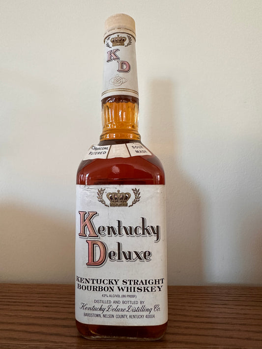 1992 Kentucky Deluxe 12 Year Old Straight Bourbon 750ml
