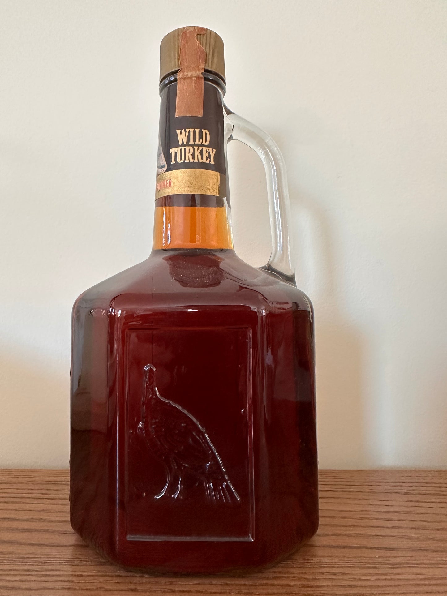 1983 Wild Turkey Kentucky Straight Bourbon Whiskey 86.8 Proof 1983 1.75L