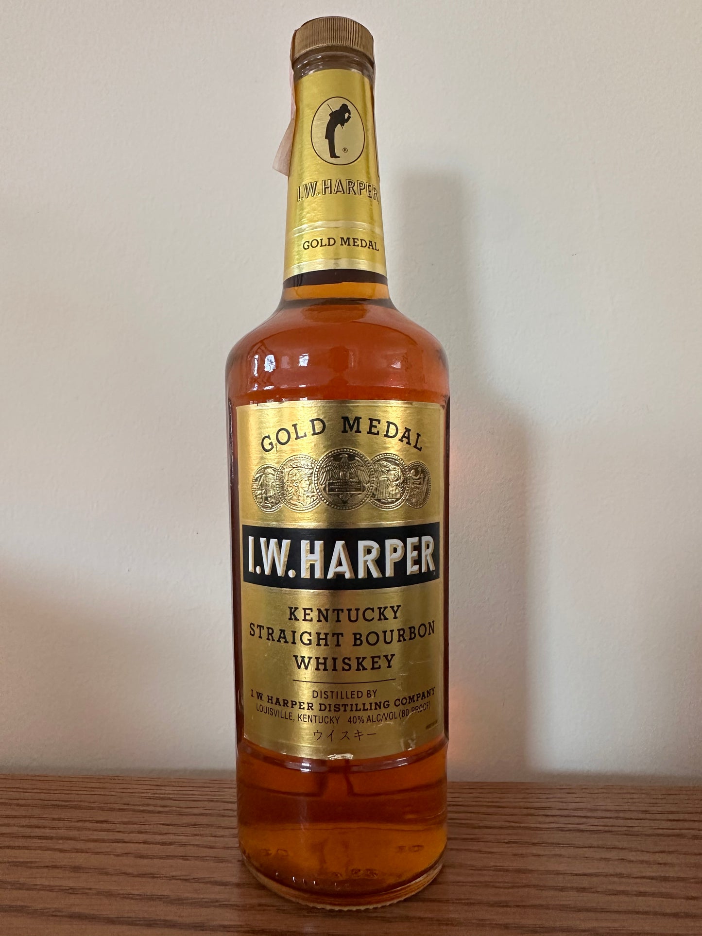 2002 I.W. Harper Gold Medal 80 Proof 700ml