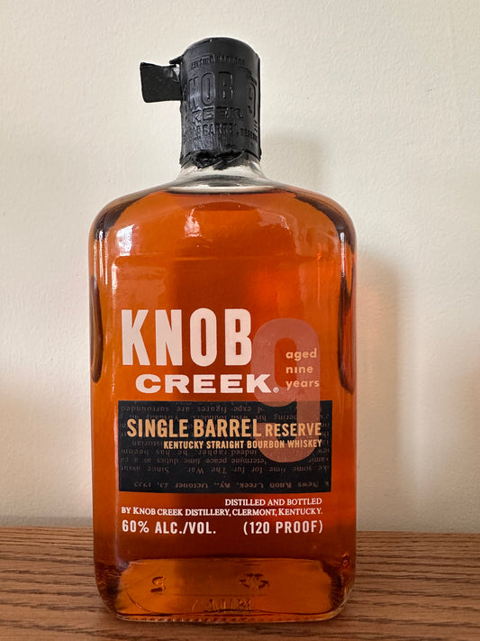 2010 Knob Creek 9 Year Single Barrel Reserve 120 Proof 750ml