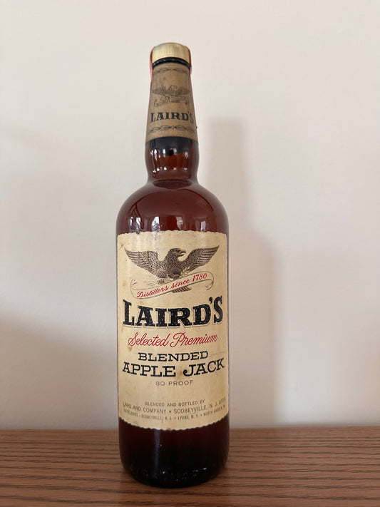 1975 Laird's Applejack Brandy 195th Anniversary 4/5 Quart