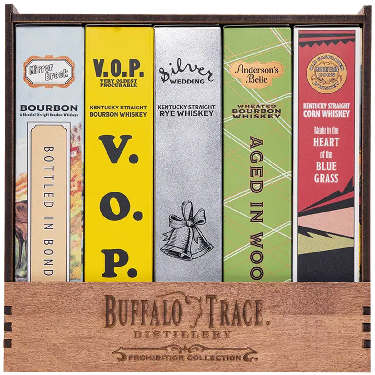Buffalo Trace 2025 Prohibition Collection 5 Pack 375ml
