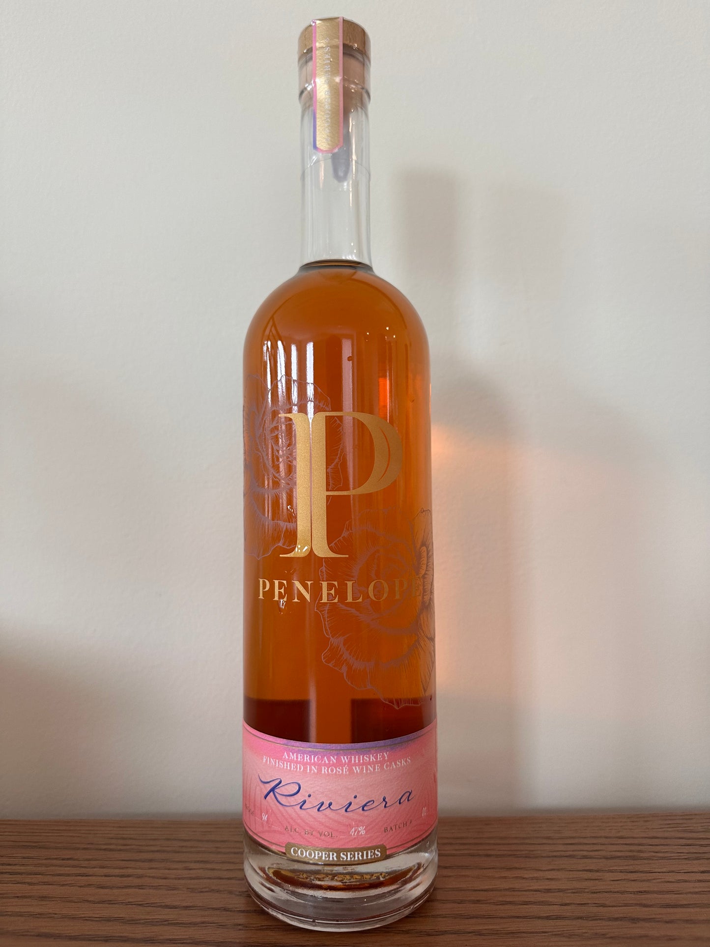 2026 Penelope Cooper Series Riviera Straight Bourbon Whiskey 750ml
