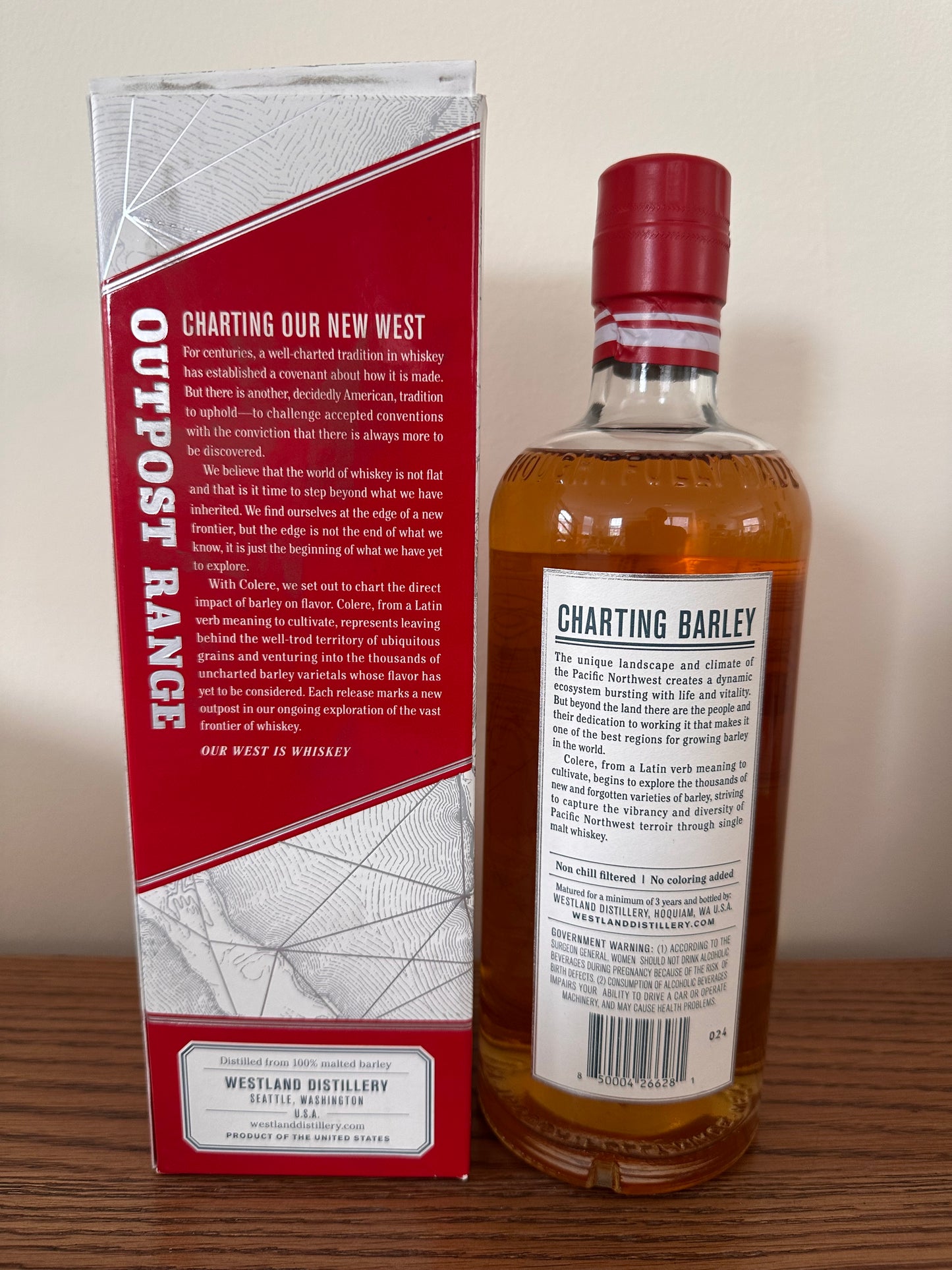 2020 Westland Colere 1st Edition Outpost Range Whiskey 750ml