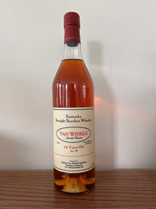 2013 Old Rip Van Winkle Van Winkle Special Reserve Lot B 12 Year Old Kentucky Straight Bourbon Whiskey 750ml