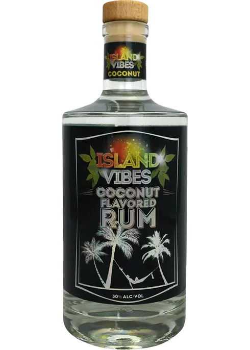 Island Vibes Rum Coconut Flavored Rum 750ml