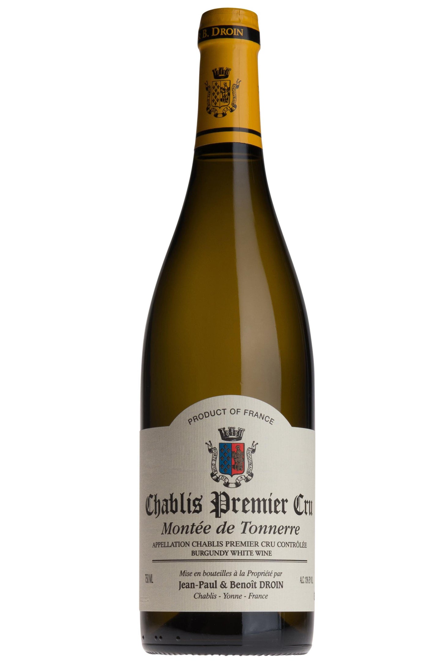 Jean-Paul & Benoit Droin Montee de Tonnerre 750ml