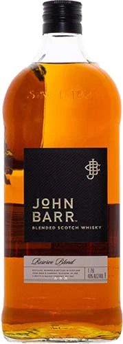 John Barr Reserve Blend Black Label Blended Scotch Whisky 1.75Lt