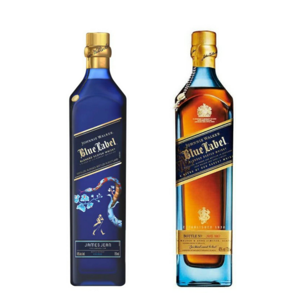 Johnnie Walker Blue Label & Year of the Snake Blended Scotch