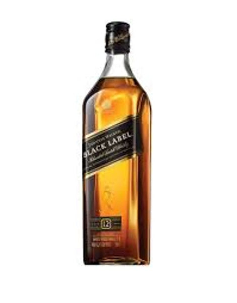 Johnnie Walker Black Label 12 Year Old Blended Scotch Whisky 1.75