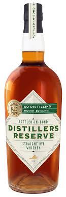 KO Distiller’s Reserve Bottled-In-Bond Straight Rye Whiskey 750ml
