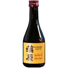 Kanbara Bride of the Fox Junmai Ginjo Sake 300ml