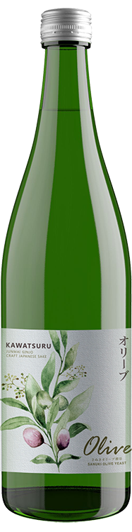 Kawatsuru Olive Jikomi Junmai Ginjo Nama Sake 720ml