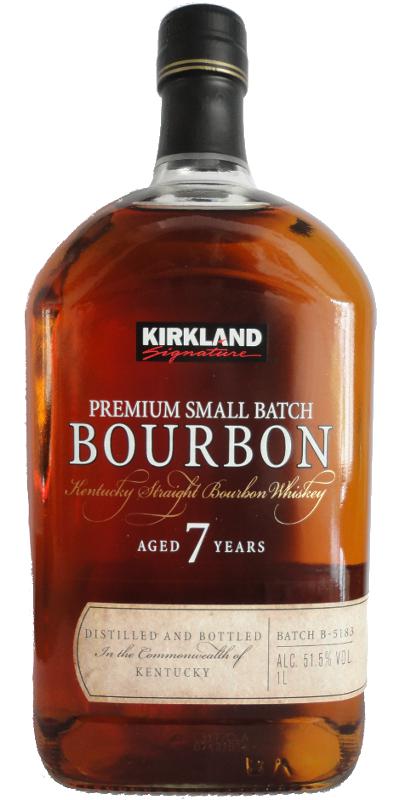 Kirkland Signature Small Batch 7 Year Old Straight Bourbon Whiskey 750ml