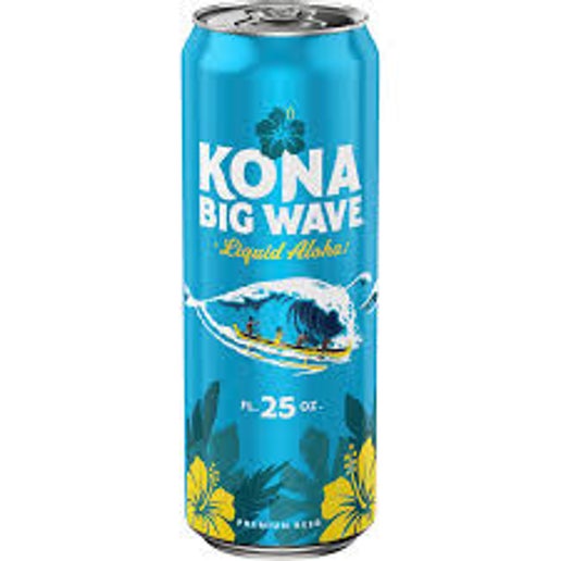 Kona Big Wave Golden Ale Beer Can 25-Oz