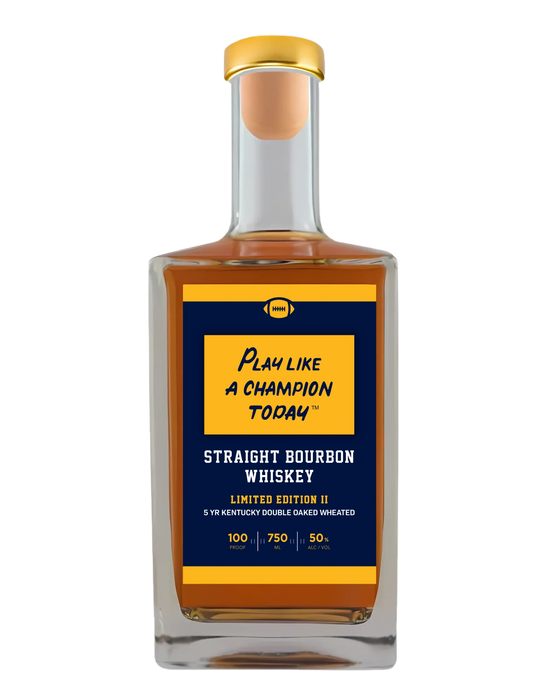L&T Spirits Play Like A Champion Today Limited Edition Straight Bourbon Whiskey 750ml