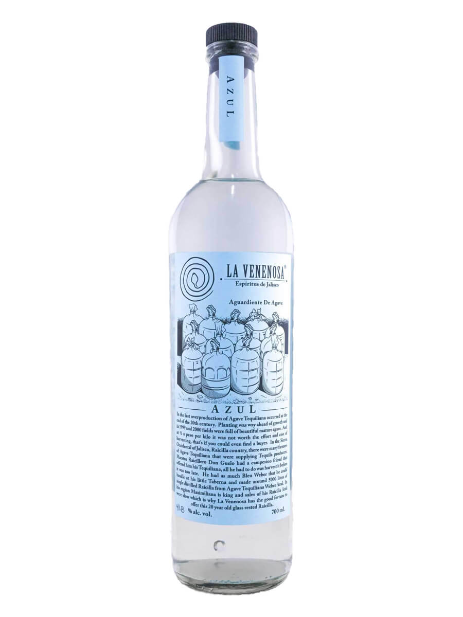 La Venenosa Azul Raicilla 750ml