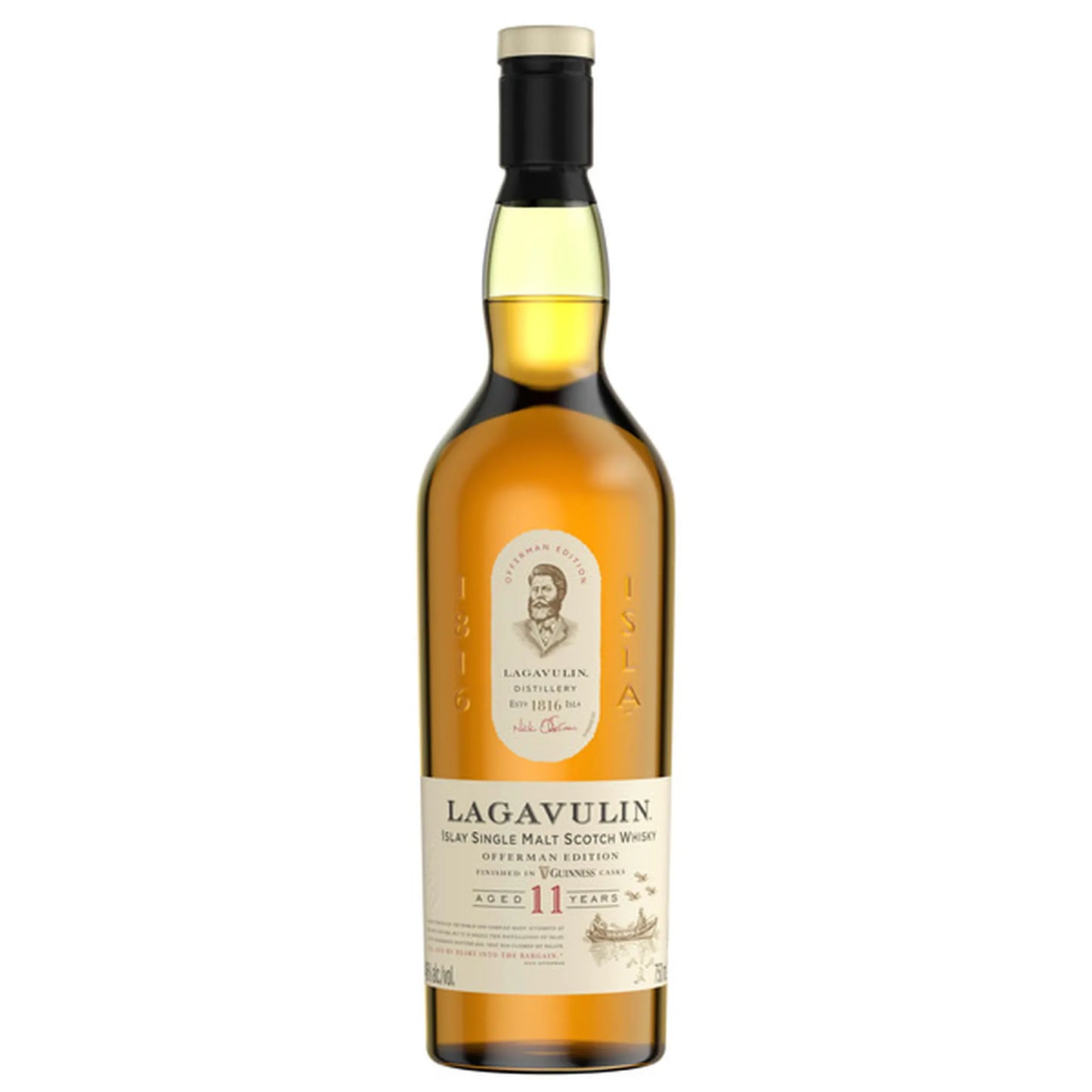 Lagavulin Offerman Edition Guinness Cask Finish 11 Year Old Single Malt Scotch Whisky 750ml