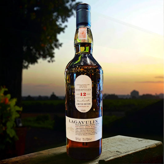 Lagavulin Natural Cask Strength 12 Year Old Single Malt Scotch 750ml