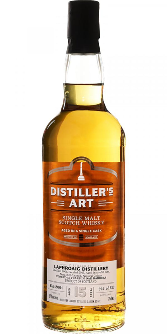 Langside Distiller's Art Laphroaig 15 Year Old Single Malt Scotch Whisky 750ml
