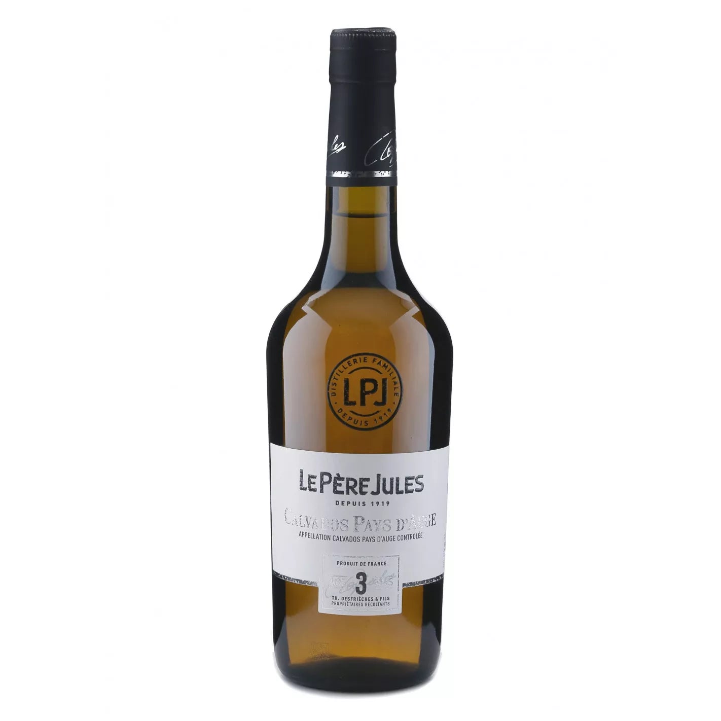 Le Pere Jules 3 Year Old Calvados Pays d'Auge 700ml