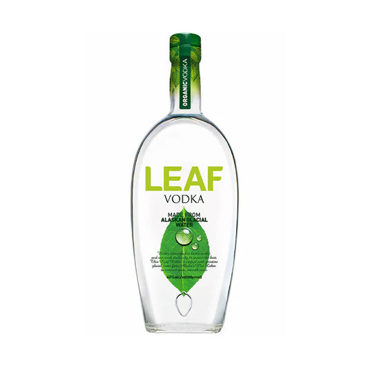 Leaf Vodka Alaskan Glacial Water Organic Vodka 100ml