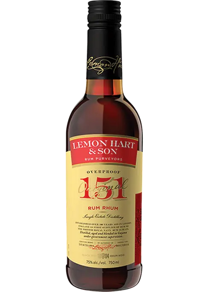 Lemon Hart 151 Rum 750ml – Liquor Express