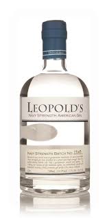 Leopold Brothers Navy Strength American 114 Proof Gin 750ml