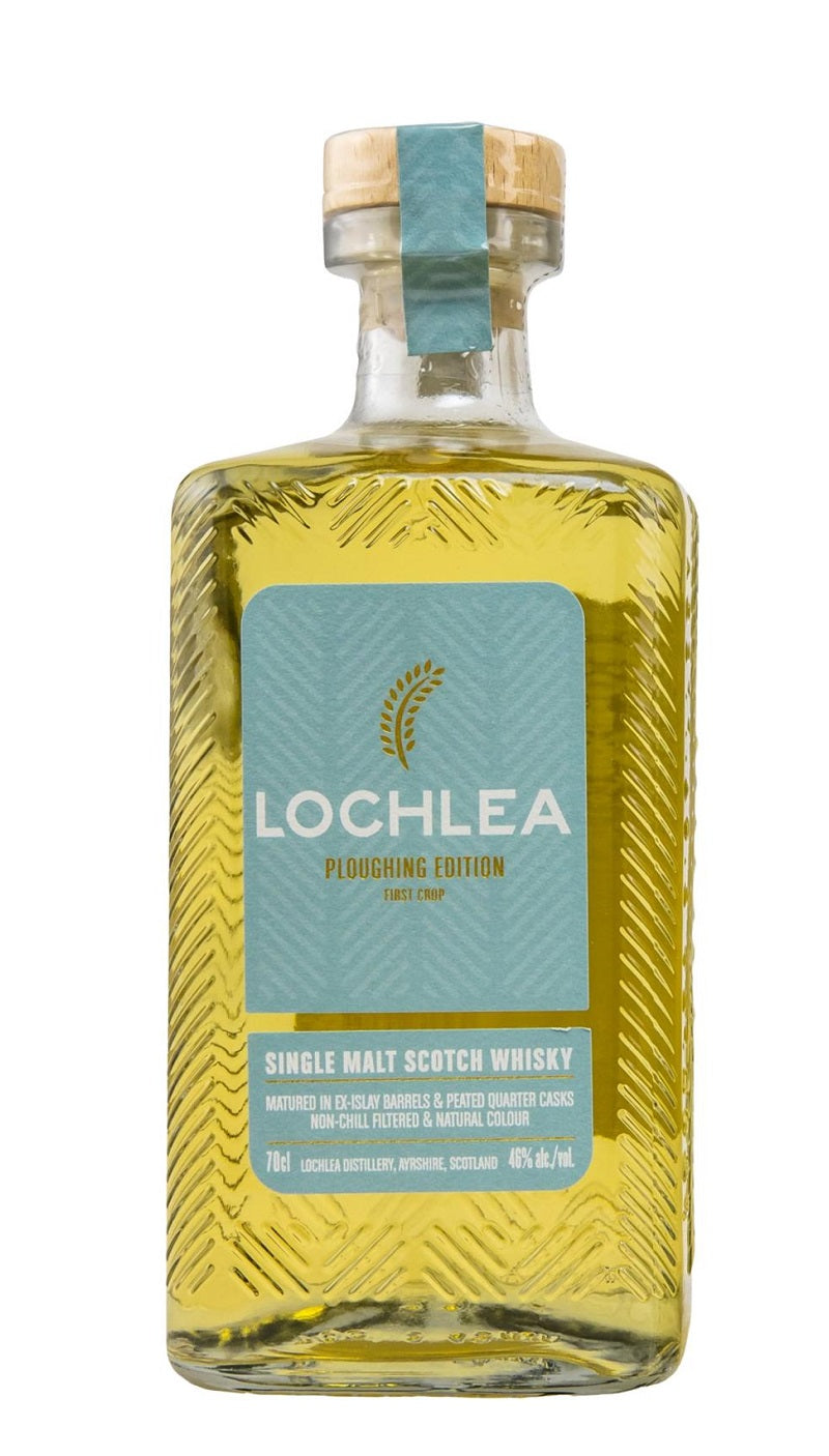 Lochlea Distillery Ploughing Edition First Crop Matured In Ex-Islay Barrels & Peated Quarter Casks Single Malt Whisky 700ml