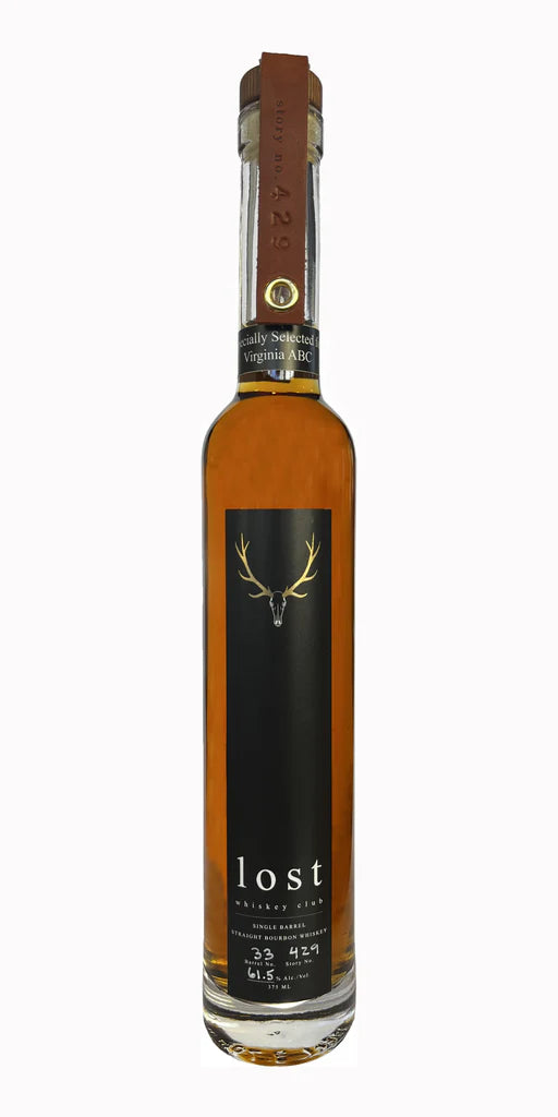 Lost Whiskey Club High Wheat Single Barrel Cask Strength Straight Bourbon Whiskey 750ml