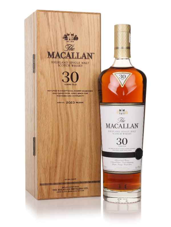 Macallan Sherry Oak 30 Year Old Single Malt Scotch Whisky 750ml