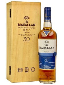 Macallan Triple Cask Matured Fine Oak 30 Year Old Single Malt Scotch Whisky 750ml