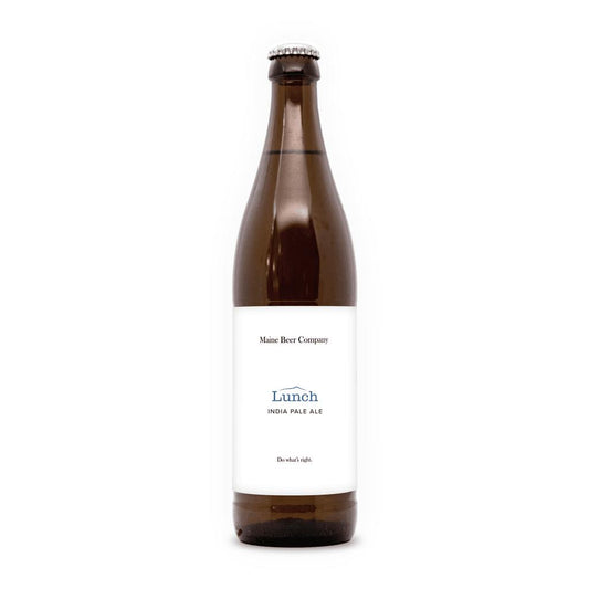 Maine Beer Company Lunch India Pale Ale Beer Bottle 16-Oz