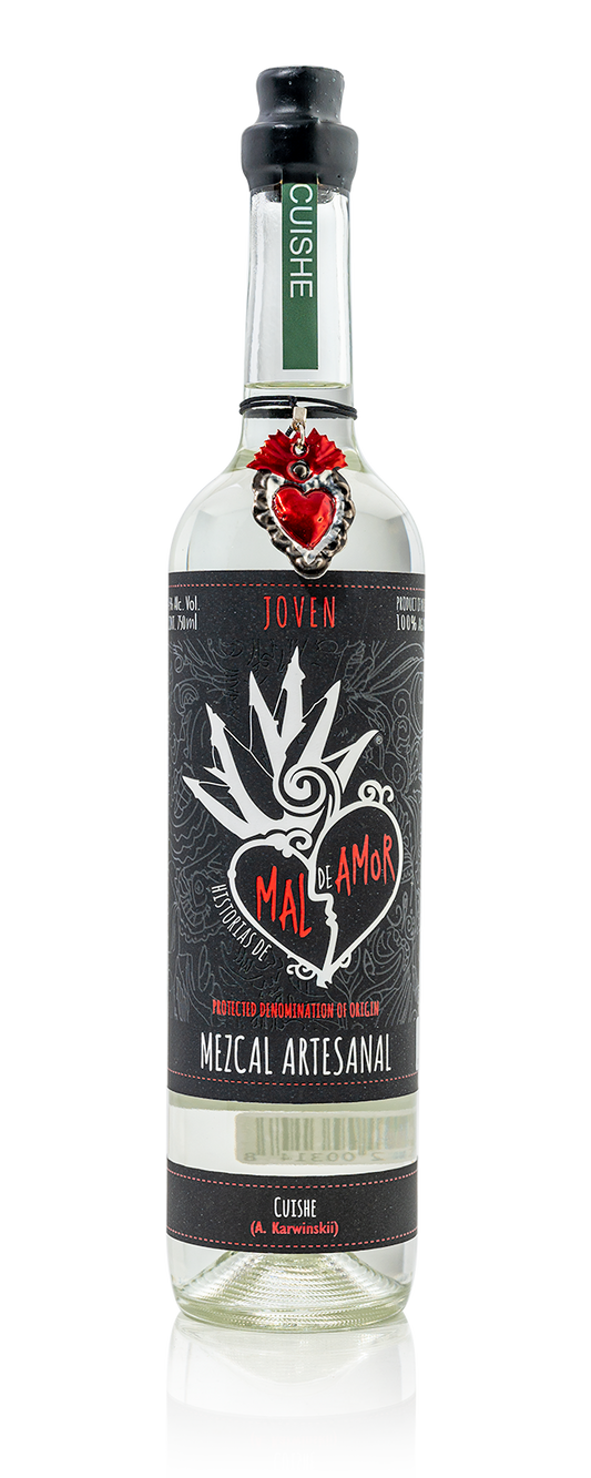 Mal de Amor Mezcal Ensemble Cuishe + Tobala Joven 100% Agave Mezcal Artesanal 750ml