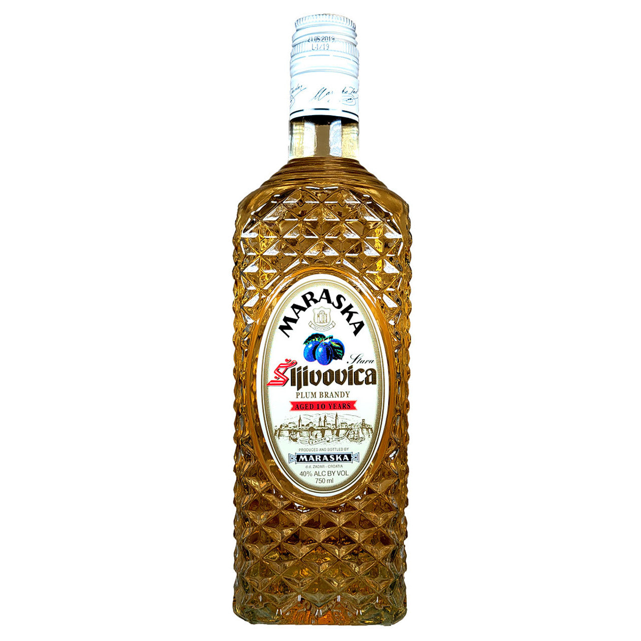 Maraska Slivovitz 10 Year Old Brandy 750ml