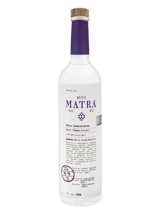 Matra Silvestre Espadin Tobala Mezcal 750ml