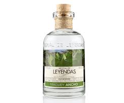 Mezcal de Leyendas Maguey Ancho Artesanal Blanco Mezcal
