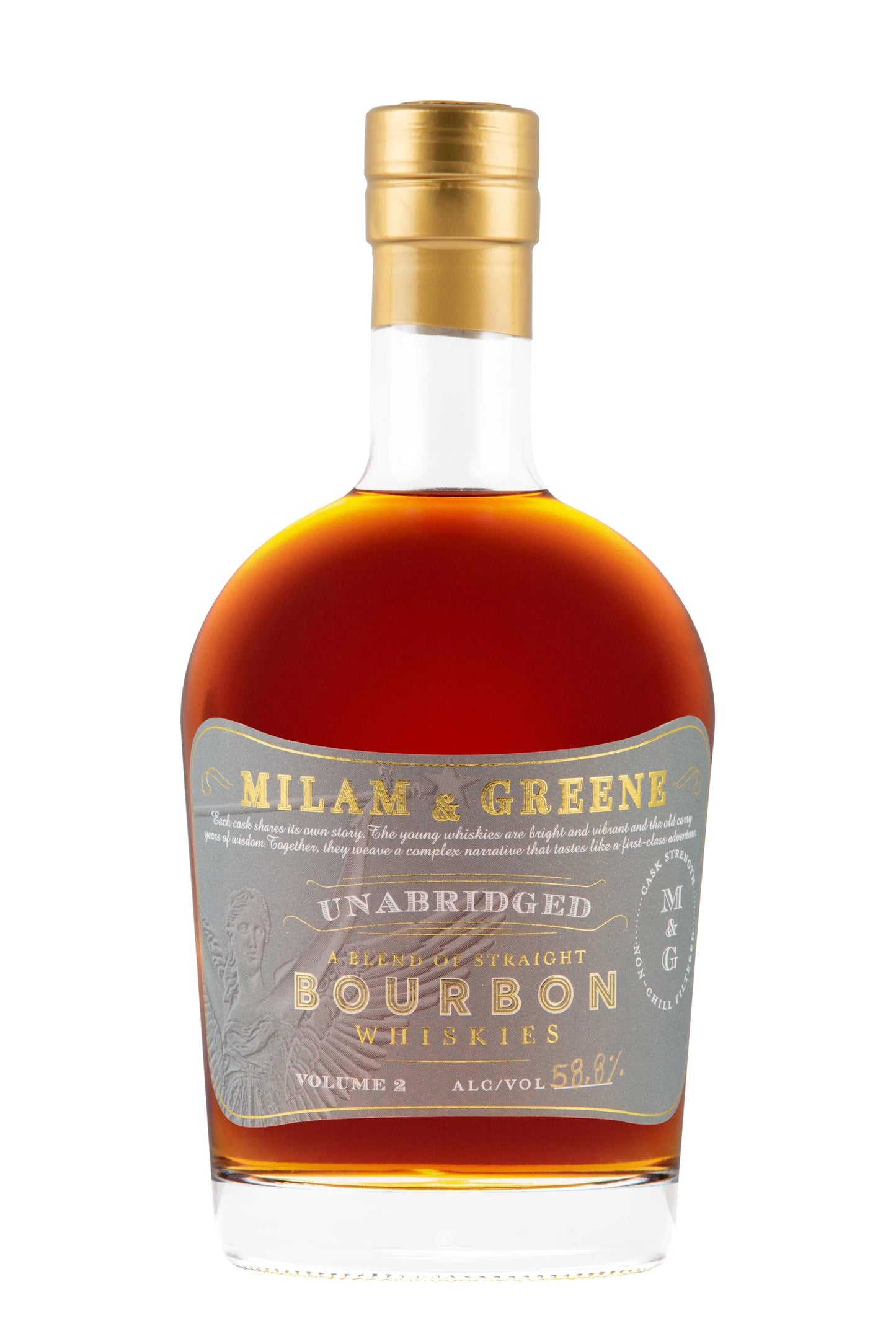 Milam & Greene Unabridged Vol 2 Cask Strength Non Chill-Filtered A Blend Of Straight Bourbon Whiskies