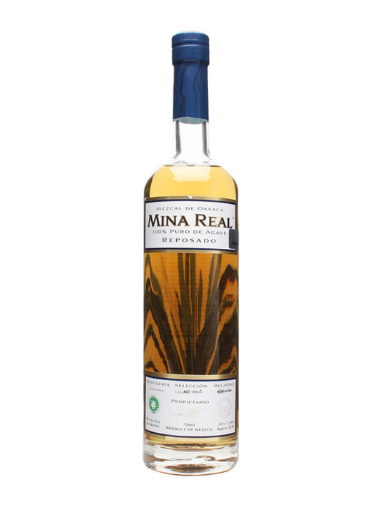 Mina Real Reposado 100% Puro De Agave Mezcal 750ml