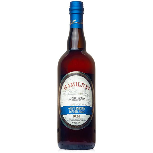 Ministry of Rum Collection Hamilton West Indies 1670 Blend Rum 750ml