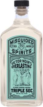 Misguided Spirits Victor Noir's Everlasting Triple Sec Classic Orange Liqueur 1Lt