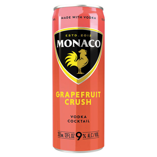 Monaco Grapefruit Crush Vodka Cocktail Can 12-Oz