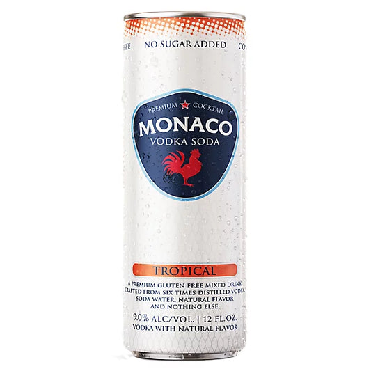 Monaco Tropical Vodka Soda Can 12-Oz