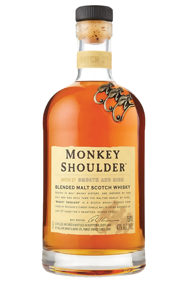 Monkey Shoulder The Original Batch 27 Blended Malt Scotch Whisky 1.75Lt
